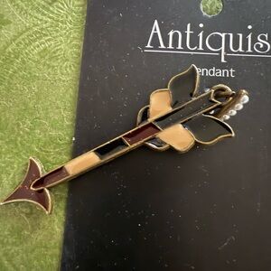 Antiquities Arrow Pendant